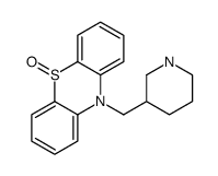 10-(1-azabicyclo[2.2.2]octan-3-ylmethyl)phenothiazine 5-oxide结构式