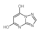 7-羟基-[1,2,4]三唑并[1,5-a]嘧啶-5(1H)-1结构式