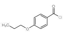 4-丙氧基苯甲酰氯结构式