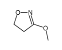 3-methoxy-4,5-dihydro-1,2-oxazole结构式