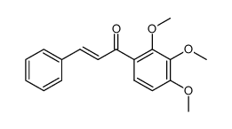 2',3',4'-trimethoxychalcone结构式