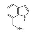 (1H-吲哚-7-基)甲胺结构式