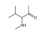4-Methyl-3-(methylamino)-2-pentanone结构式