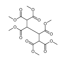 hexamethyl butane-1,1,2,3,4,4-hexacarboxylate结构式