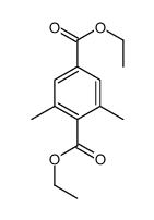diethyl 2,6-dimethylbenzene-1,4-dicarboxylate结构式