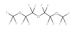 1,1,2,2-tetrafluoro-1-[1,1,2,2-tetrafluoro-2-(trifluoromethoxy)ethoxy]-2-(trifluoromethoxy)ethane结构式