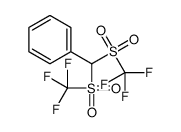 [bis[(trifluoromethyl)sulphonyl]methyl]benzene结构式