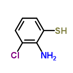 2-氨基-3-氯苯硫酚结构式