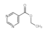嘧啶-5-甲酸乙酯结构式