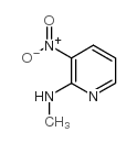 N-甲基-3-硝基-2-氨基吡啶结构式