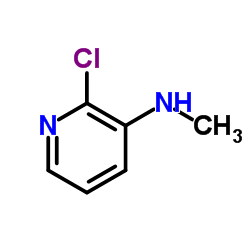 2-氯-3-甲胺基吡啶结构式