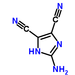 2-氨基-4,5-二氰基咪唑结构式