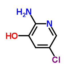 2-氨基-3-羟基-5-氯吡啶结构式
