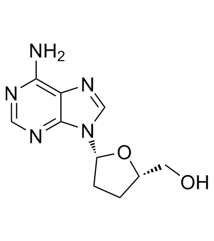 2',3'-二脱氧腺苷结构式
