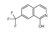 7-(trifluoromethyl)-2H-isoquinolin-1-one结构式