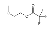 2-methoxyethyl 2,2,2-trifluoroacetate结构式