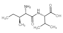 H-Ile-Val-OH结构式