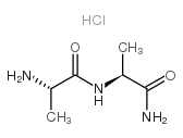 H-ALA-ALA-NH2 &middot; HCL结构式