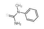 N-甲基-N-苯基硫脲结构式