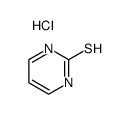 2-sulfanylpyrimidine hydrochloride结构式