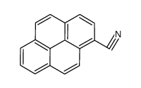 pyrene-1-carbonitrile结构式