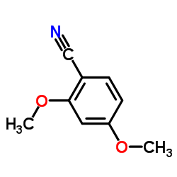 2,4-二甲氧基苯甲腈结构式
