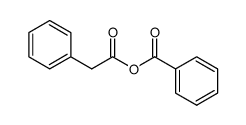 mixed anhydride of benzoic acid and phenylacetic acid结构式