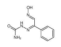 phenyl-glyoxal-2-oxime-1-semicarbazone结构式