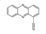 phenazine-1-carbonitrile结构式