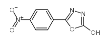 5-(4-硝基苯基)-1,3,4-噁二唑-2-醇结构式