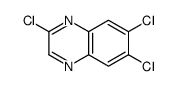 2,6,7-Trichloroquinoxaline结构式