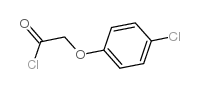 4-氯苯氧基乙酰氯结构式