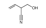 2-hydroxymethyl-but-3-enenitrile结构式