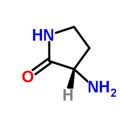 (3s)-3-氨基-2-吡咯烷酮结构式