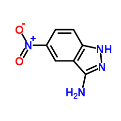 3-氨基-5-硝基吲唑结构式