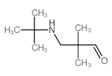 Propanal,3-[(1,1-dimethylethyl)amino]-2,2-dimethyl-结构式