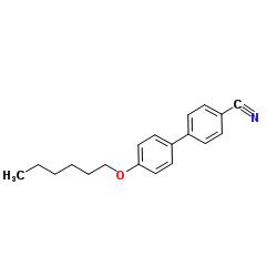 4’-己氧基-[1,1’-联苯基]-4-甲腈结构式