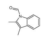 2,3-dimethylindole-1-carbaldehyde结构式