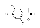 1,2,4-trichloro-5-methylsulfonylbenzene结构式