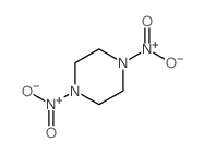 PIPERAZINE, 1,4-DINITRO-结构式