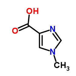 1-甲基-4-咪唑甲酸结构式