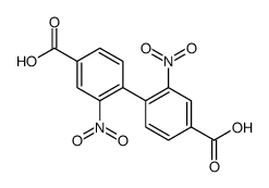 4-(4-carboxy-2-nitrophenyl)-3-nitrobenzoic acid结构式