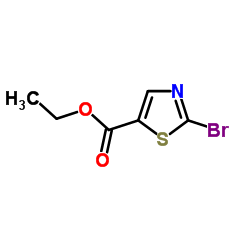 2-溴噻唑-5-羧酸乙酯结构式
