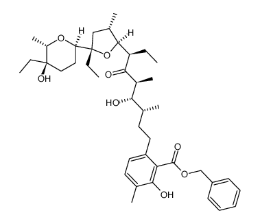 lasalocid benzyl ester结构式