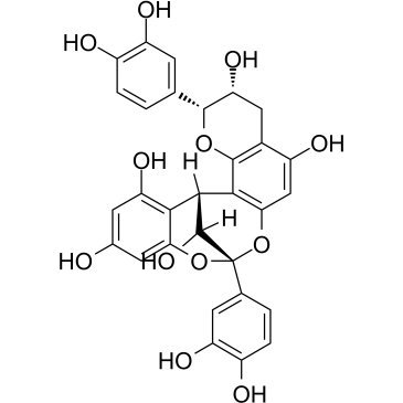 原花青素A2结构式