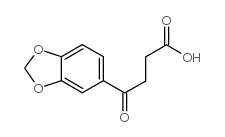 4-(1,3-benzodioxol-5-yl)-4-oxobutanoic acid结构式