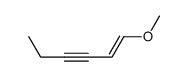 1-methoxy-hex-1-en-3-yne结构式