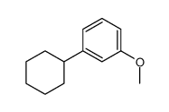 1-Cyclohexyl-3-methoxybenzene结构式