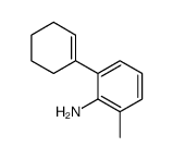 2-(cyclohexen-1-yl)-6-methylaniline结构式