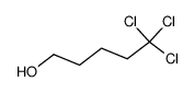 5,5,5-trichloropentan-1-ol结构式